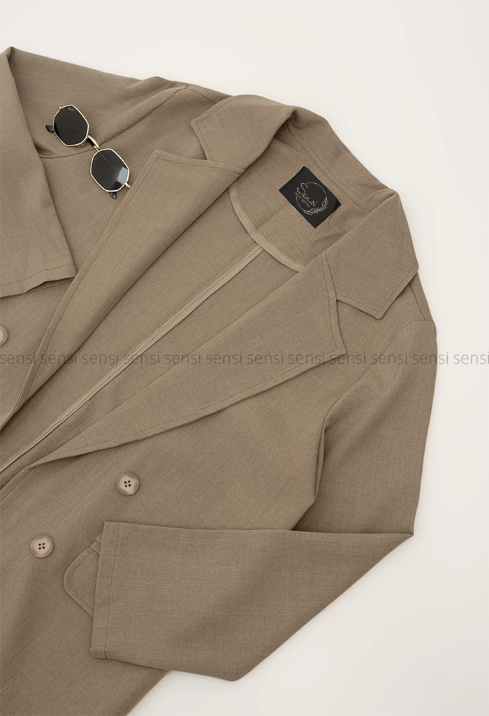 مانتو انگلیسی آستین بلند کد1005382